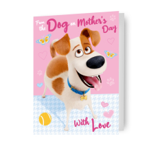 The Secret Life Of Pets 'From The Dog' Mother's Day Card