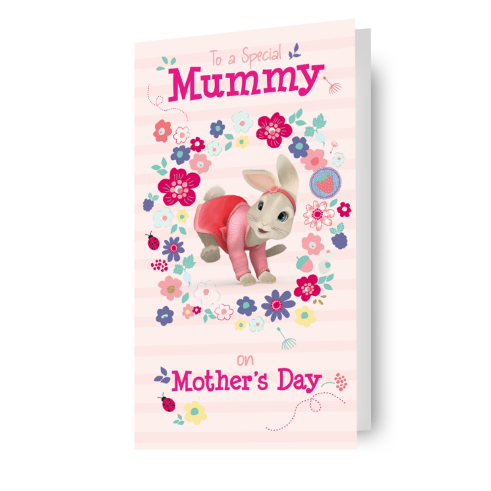 Peter Rabbit 'Best Mummy In The World' Mother's Day Card