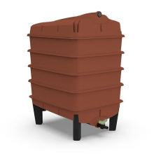 4-Tray Tiger Wormery Composter 62L Terracotta