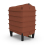 4-Tray Tiger Wormery Composter 62L Terracotta 1