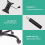 Adjustable Office Chair Ergonomic Mesh 360° Swivel Lumbar Support 2