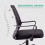 Adjustable Office Chair Ergonomic Mesh 360° Swivel Lumbar Support 5