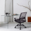 Adjustable Office Chair Ergonomic Mesh 360° Swivel Lumbar Support 6