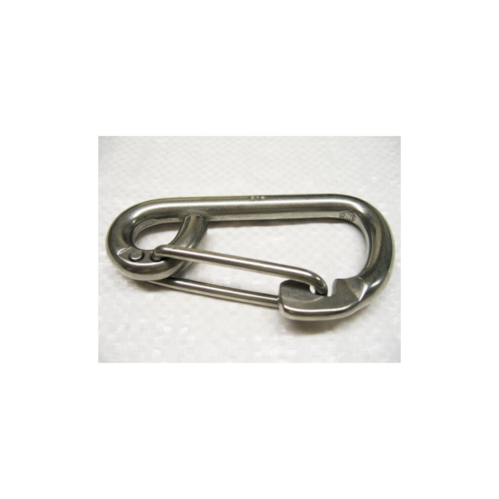 Carabiner Clip Snap Hook Formed Eye 12Mm (Stainless Steel Carbine) 600988553767