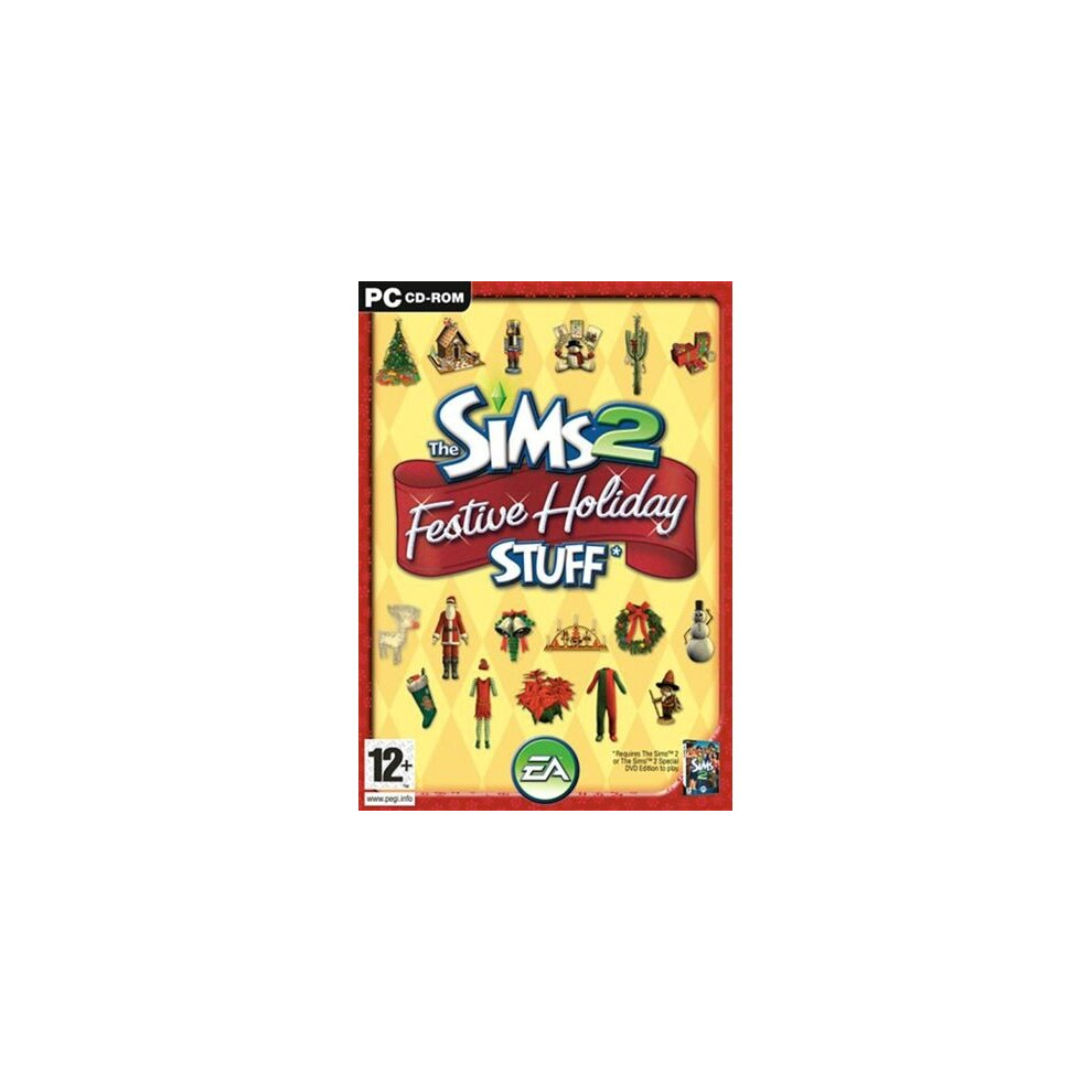 Sims 2: Festive Holiday Stuff Pc Used 5030930052904
