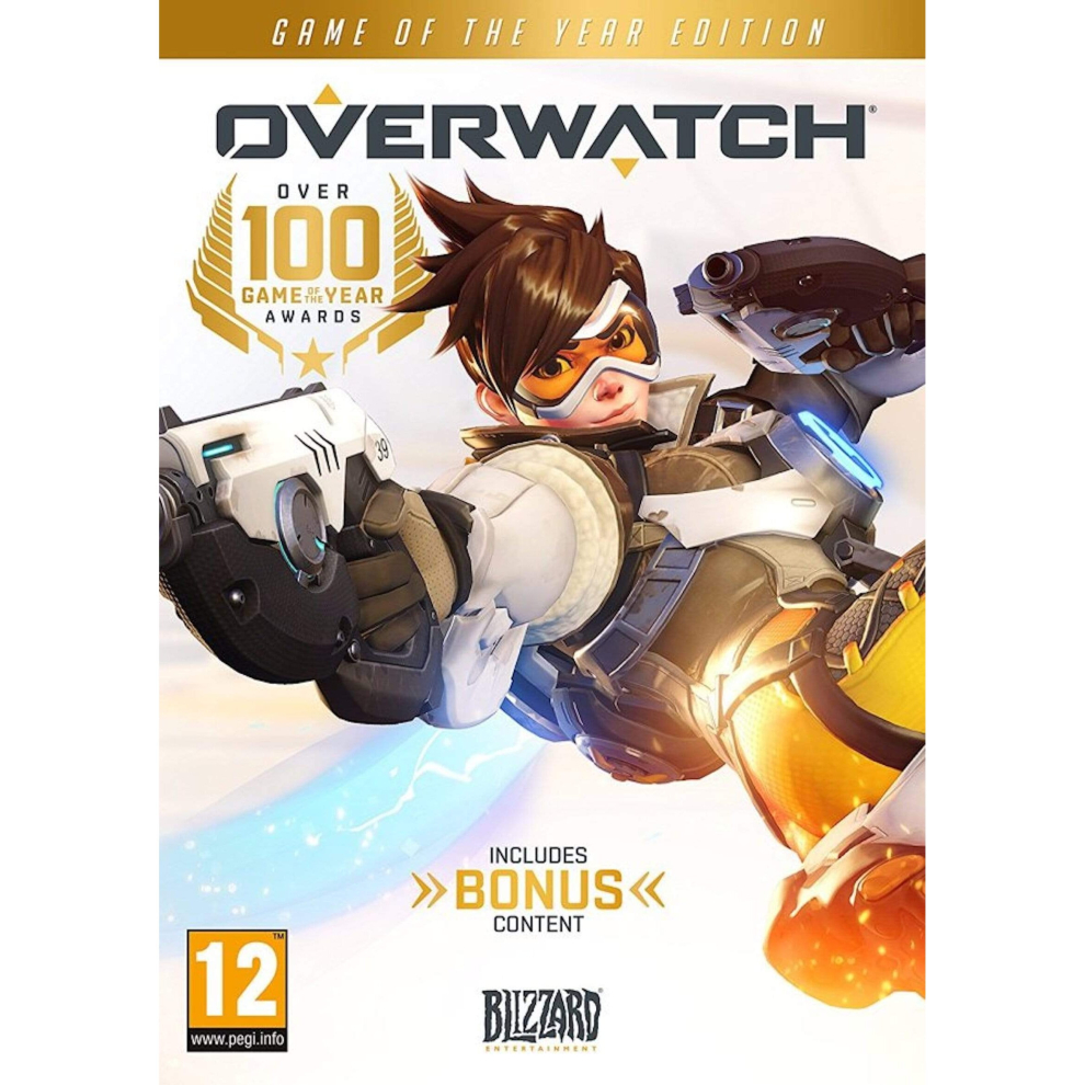 Overwatch Game Of Year Edition Pc Dvd Used 5030917216411