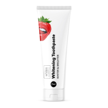 Teeth Whitening Toothpaste with Hydroxyapatite - Stains & Plaque Removal, Fresh Mint, Supports Cavities, Vegan & Cruelty-Free, 75ml