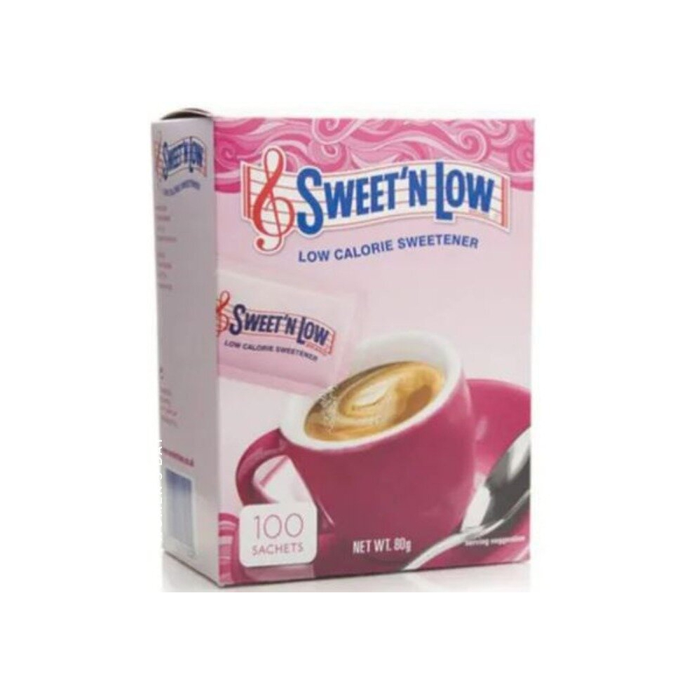 Sweet N Low Sachets Sugar Substitute Packets With Zero Calories for Guilt-free Sweetening - 100s