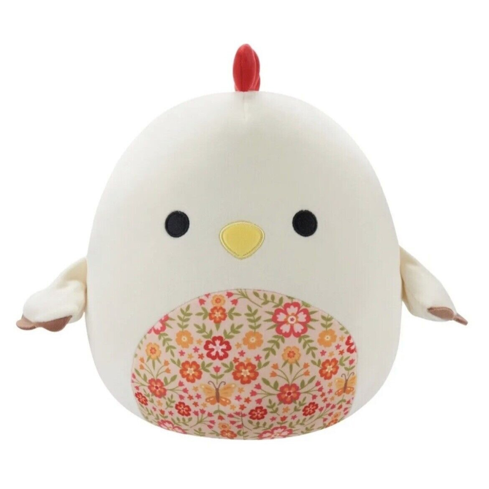 Photos - Other Toys Squishmallows 30cm Todd the Floral Rooster Soft Toy 