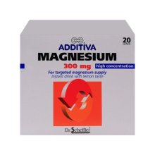Additiva Magnesium Sachets- Dietary Supplement Containing of Magnesium 300 mg 20's