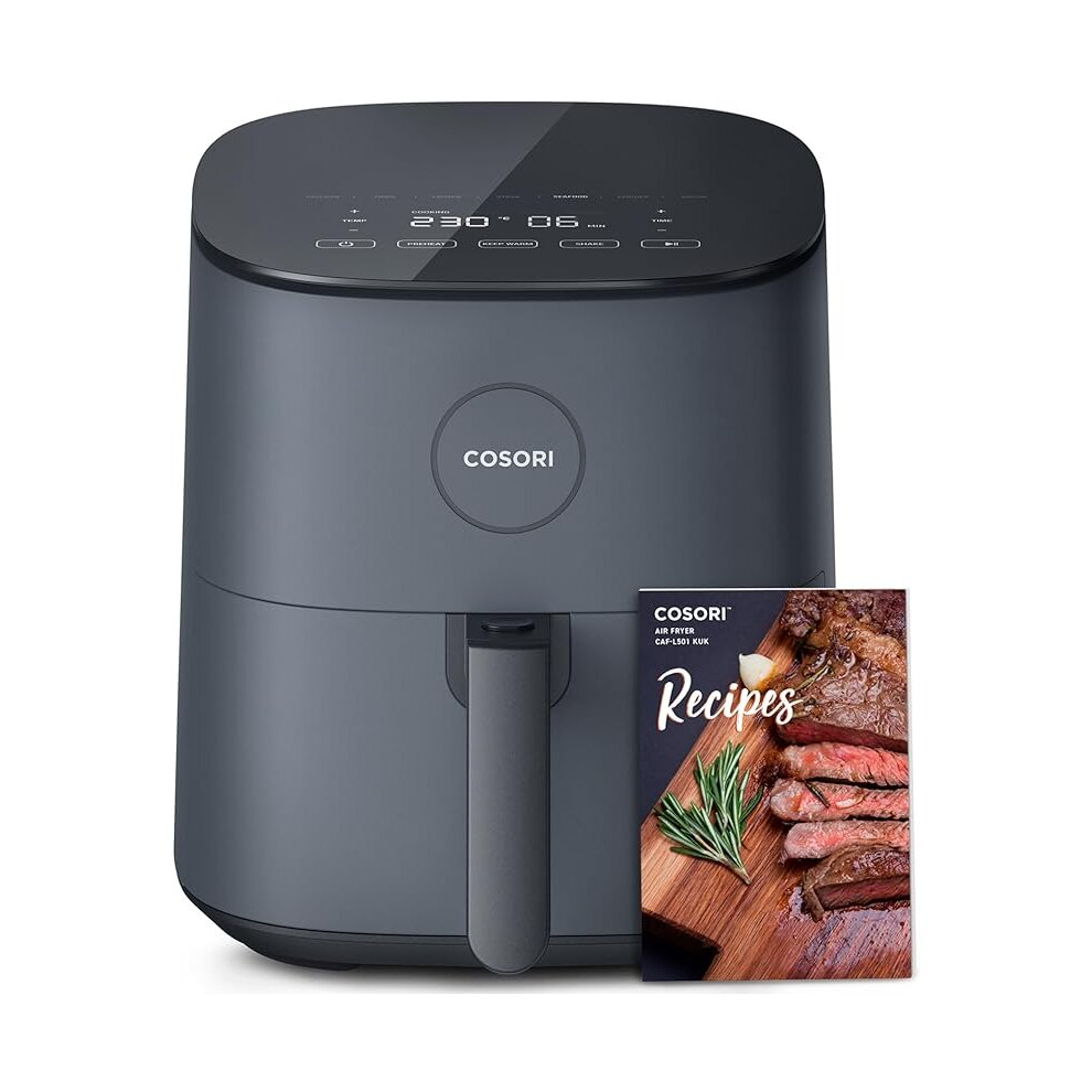Cosori Air Fryer 4.7L, 9-In-1 Compact Air Fryers 4 Portions, 1500W Black