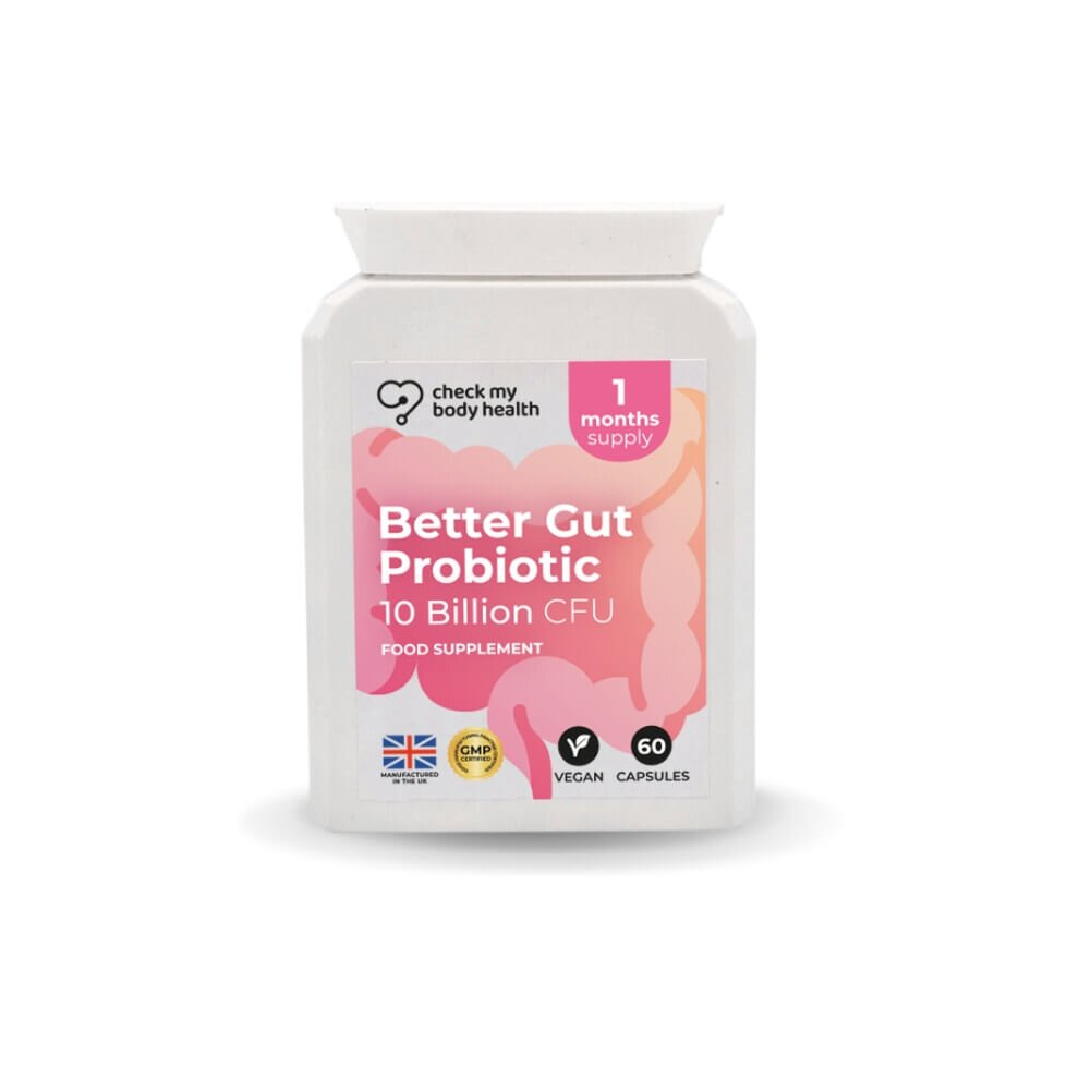 Better Gut Probiotic Supplement | Improve Digestion & Reduce Bloating