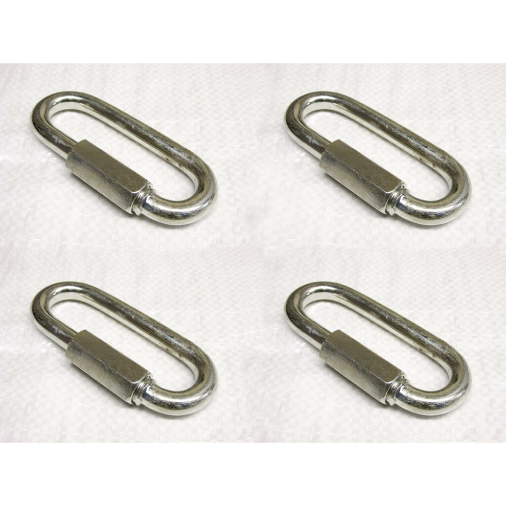 Screw Lock Quick Repair Link 5MM X4 (Galvanised Long Chain Secure)