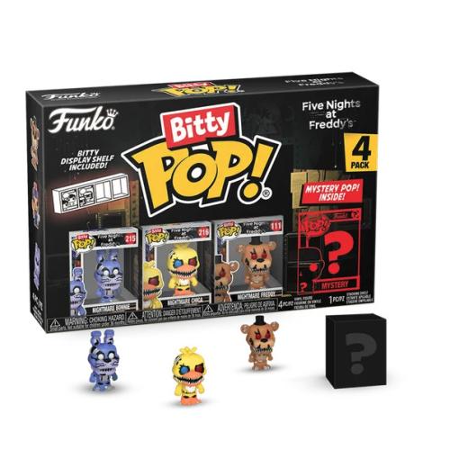 Funko POP! Vinyl: Bitty Pop Five Nights at Freddy's Bonnie 4 Pack
