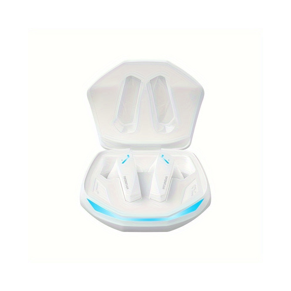 (White) In-Ear Earphones Wireless Battery Endurance Music White Microphone