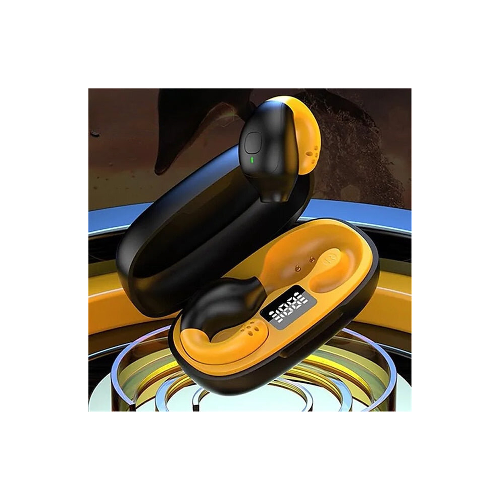 Painless Wear Wireless Bluetooth Headset Open Ear Wireless Headphone Earhook Bluetooth Earphones Stereo Ear Clip Wireless Earbuds 8727971356531