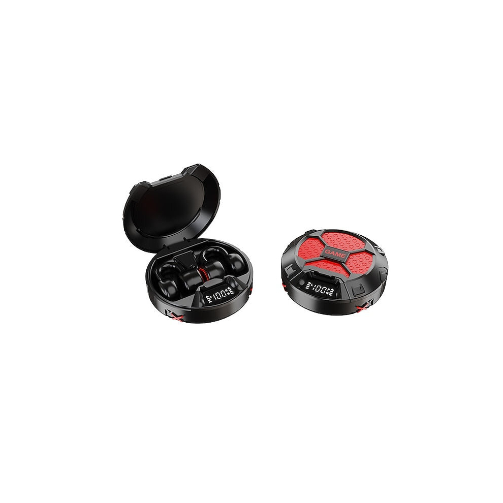 (Black) Wireless Earphones Open Ear Sport Earbuds Clip On Bone Conduction Headphones For Cycling,Running Workout,Running,Driving Black 8727971355947