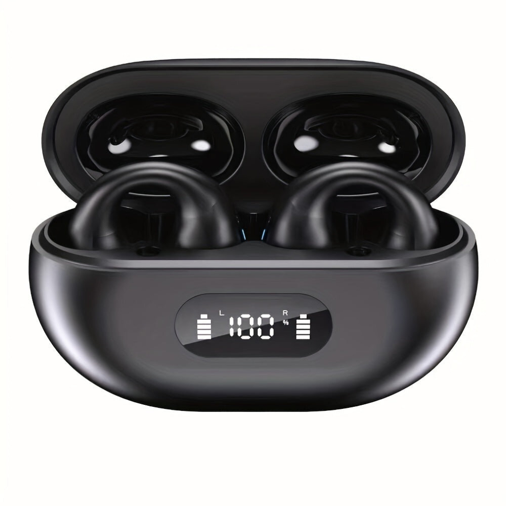 Tws Wireless 5.3 Earbuds Clip Ear Headset Waterproof Earphone Mini Earpiece Stereo Headphone For Iphone Gaming Earbuds 8727971355817