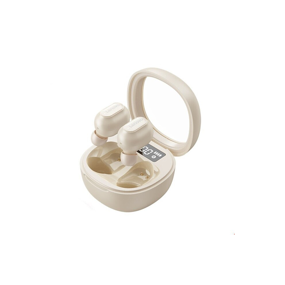 (White) Bluetooth 5.3 Earphones Tws Wireless Headset Smart Digital Display Earphones Noise Reduction Earbuds White 8727971356739