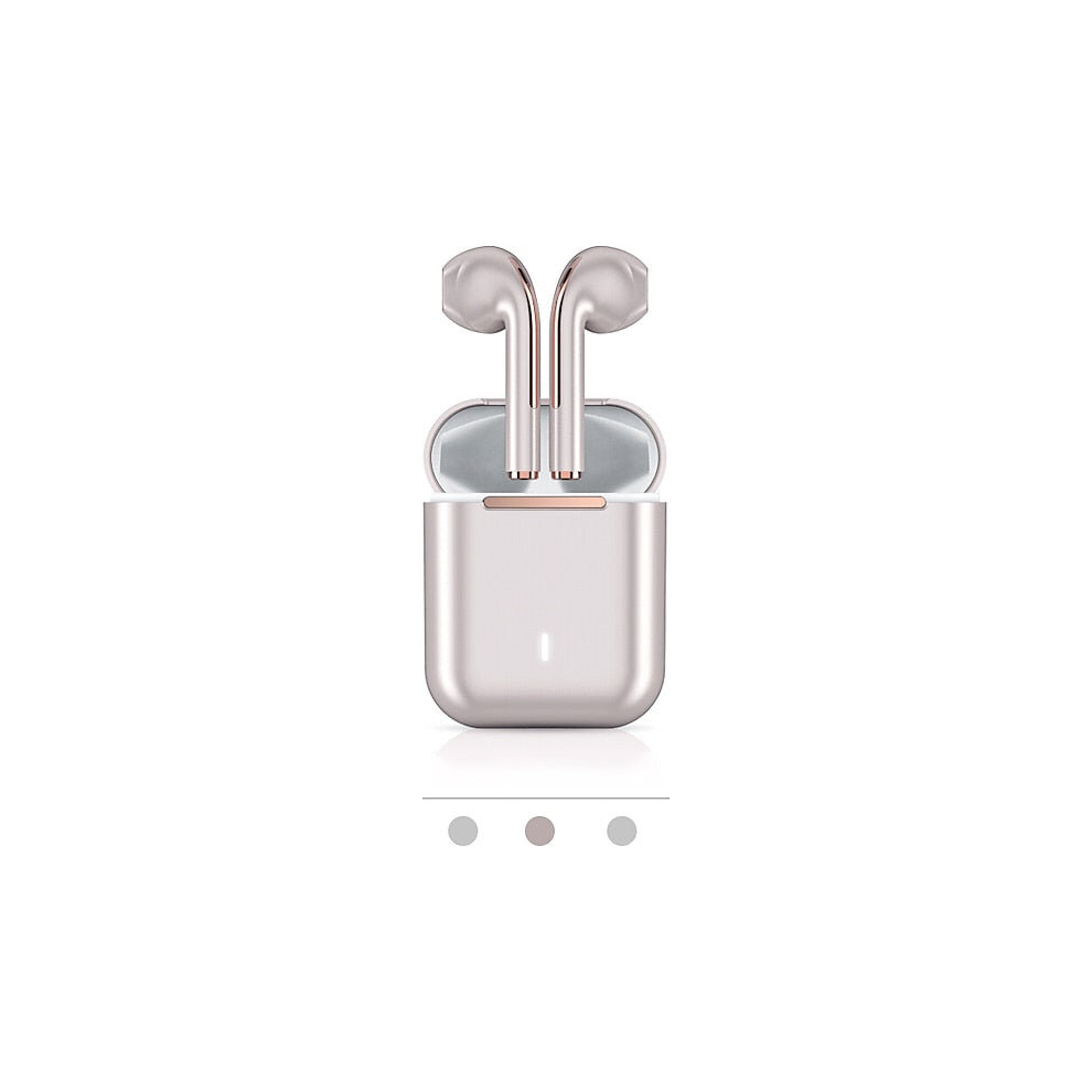 (Rose ) Tws True Wireless Bluetooth Headphones With Microphone Earphones Gaming Headset Sport Earbuds For Android Ios Smartphones Gold 8727971355893