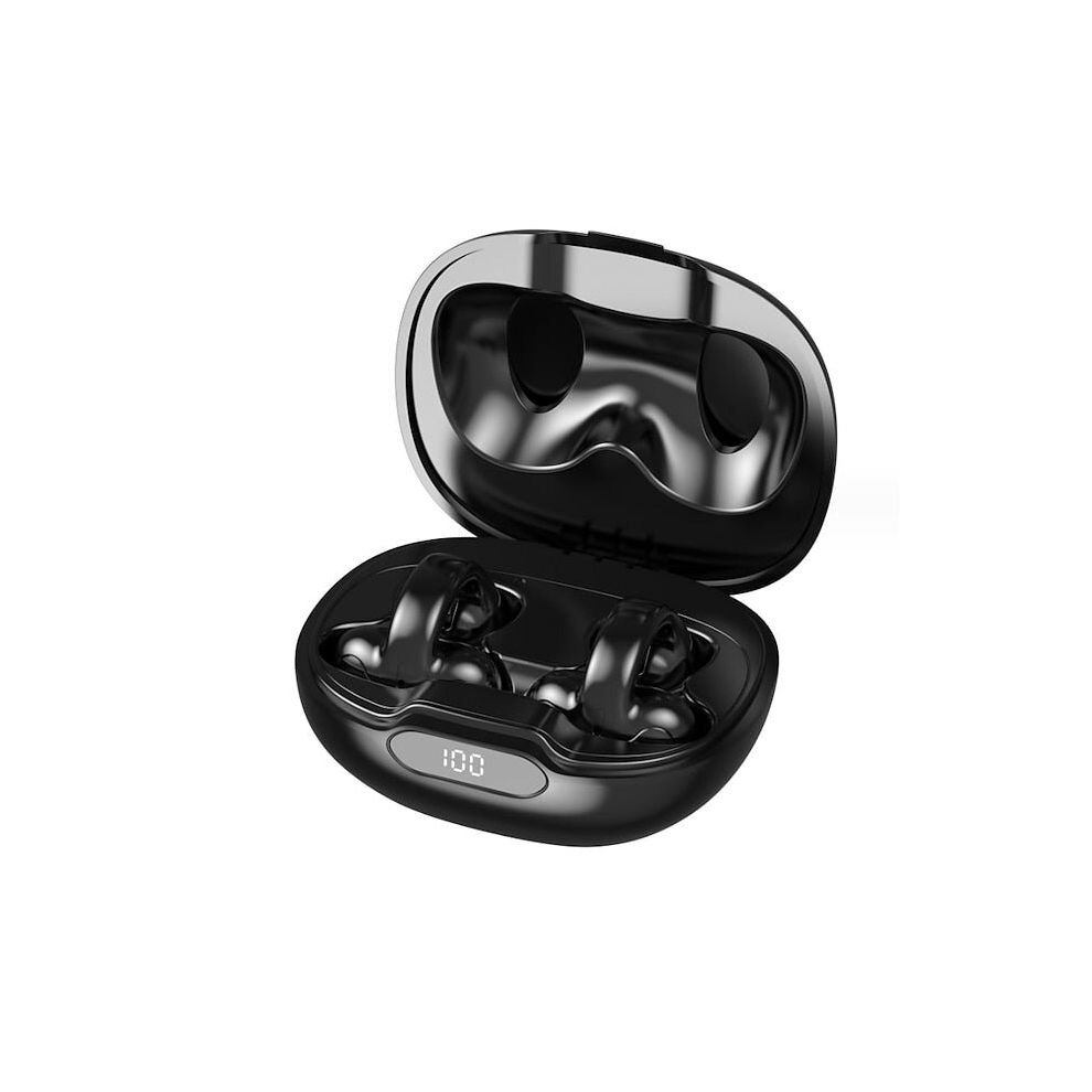 Greenzech (Black) Tws Wireless Earphone Bluetooth 5.3 Headphone Stereo Sports Earbuds In Ear Headset Ear Buds With Mic For Compatible With Universal Mobiles Black