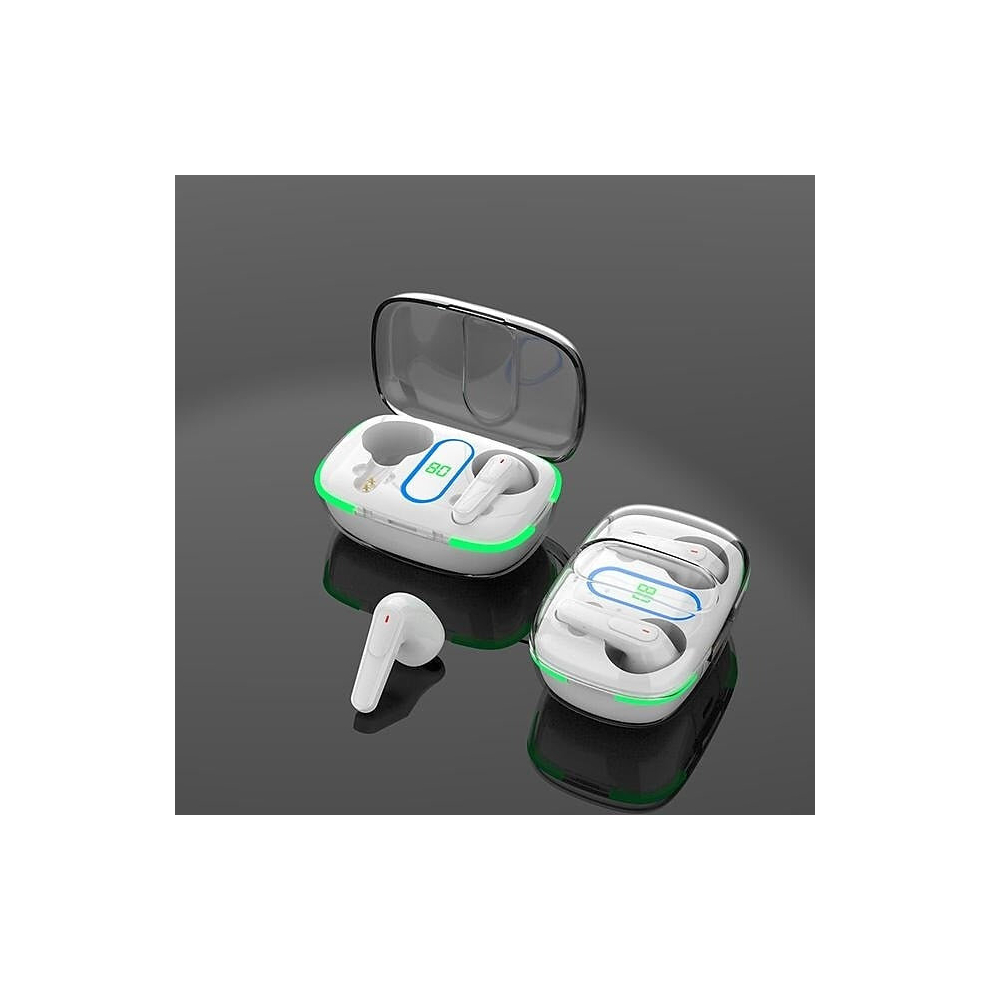 (White) Tws Wireless Headphones Bluetooth 5.3 Earphones Sport Earbuds Headset With Charging Box White 8727971357002