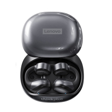 (Black) Wireless TWS Earphones Bone Conduction Sports Earbuds, Ear Clip Wireless Headphones Ear Hook Touch Control With Mic