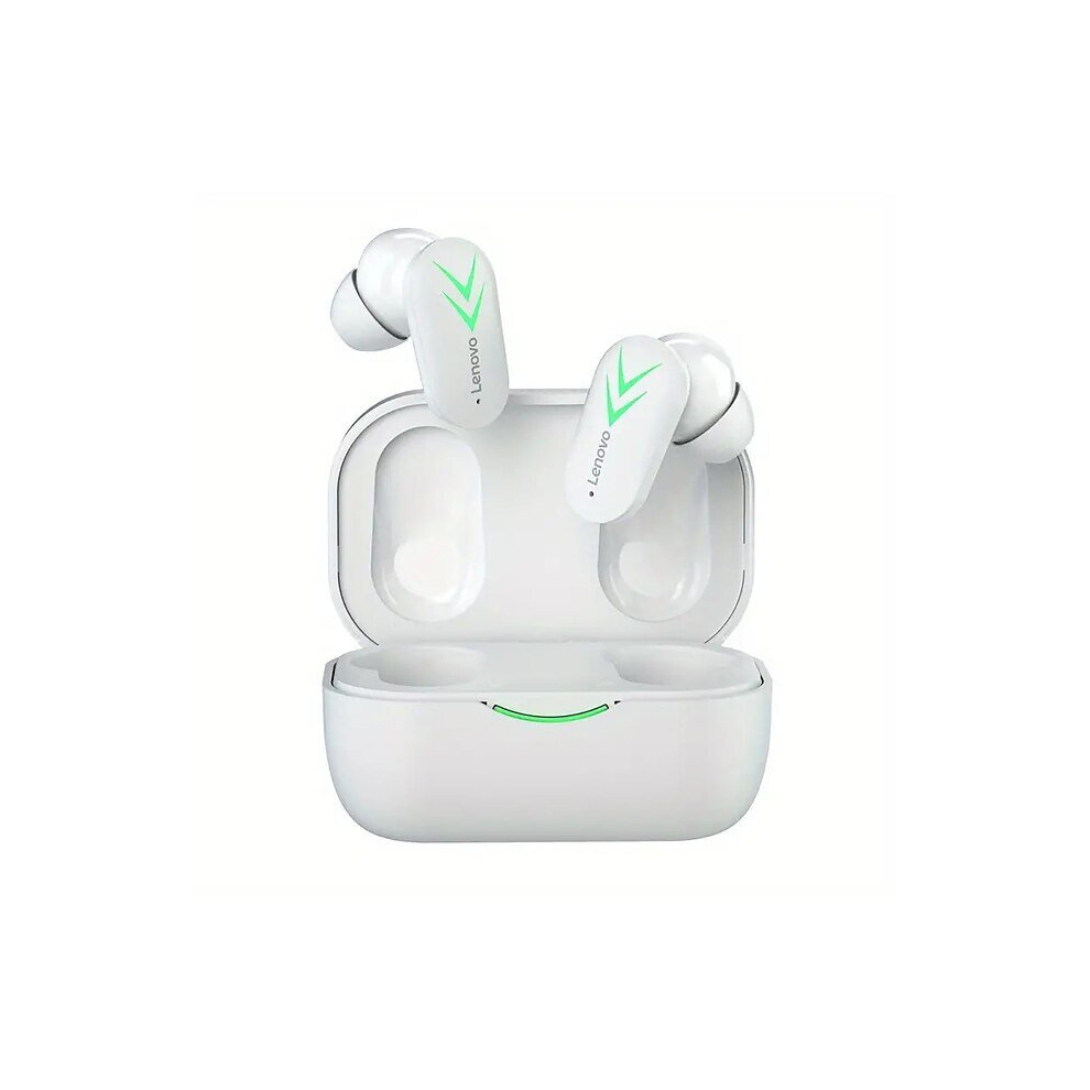 (White) Wireless Earphones TWS In-Ear - Perfect Gift for Men and Women Birthday or Friendship Gift Crystal Clear Sound and Comfortable Fit