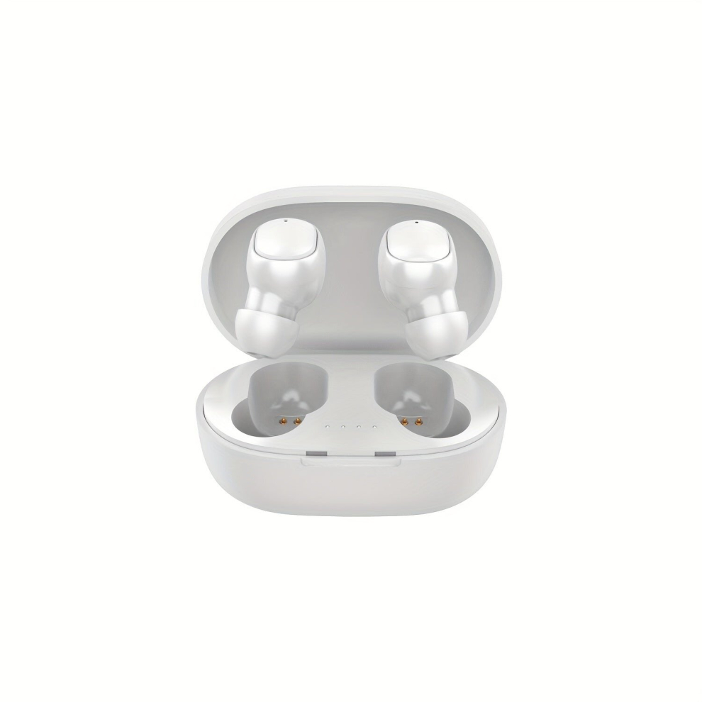 (White) Tws Waterproof In-Ear Hi-Fi Stereo Wireless Earbuds: Superb Audio Quality & Long Battery Life White 8727971357064