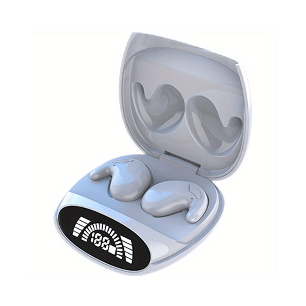 (White) Ultra-Long Standby Wireless Earphone Headset - Ultra-Thin On-Ear Sports Bass For Android & Ios White 8727971355732