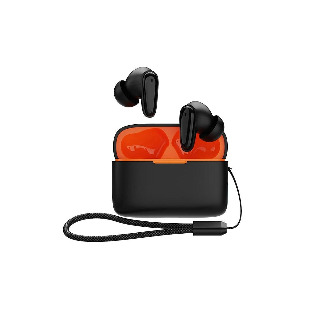 (Black) Tws Wireless Bluetooth Headset Hifi Surround Sound in Ear Handfree Calling Driving with Microphone Long Battery Life Charger Box