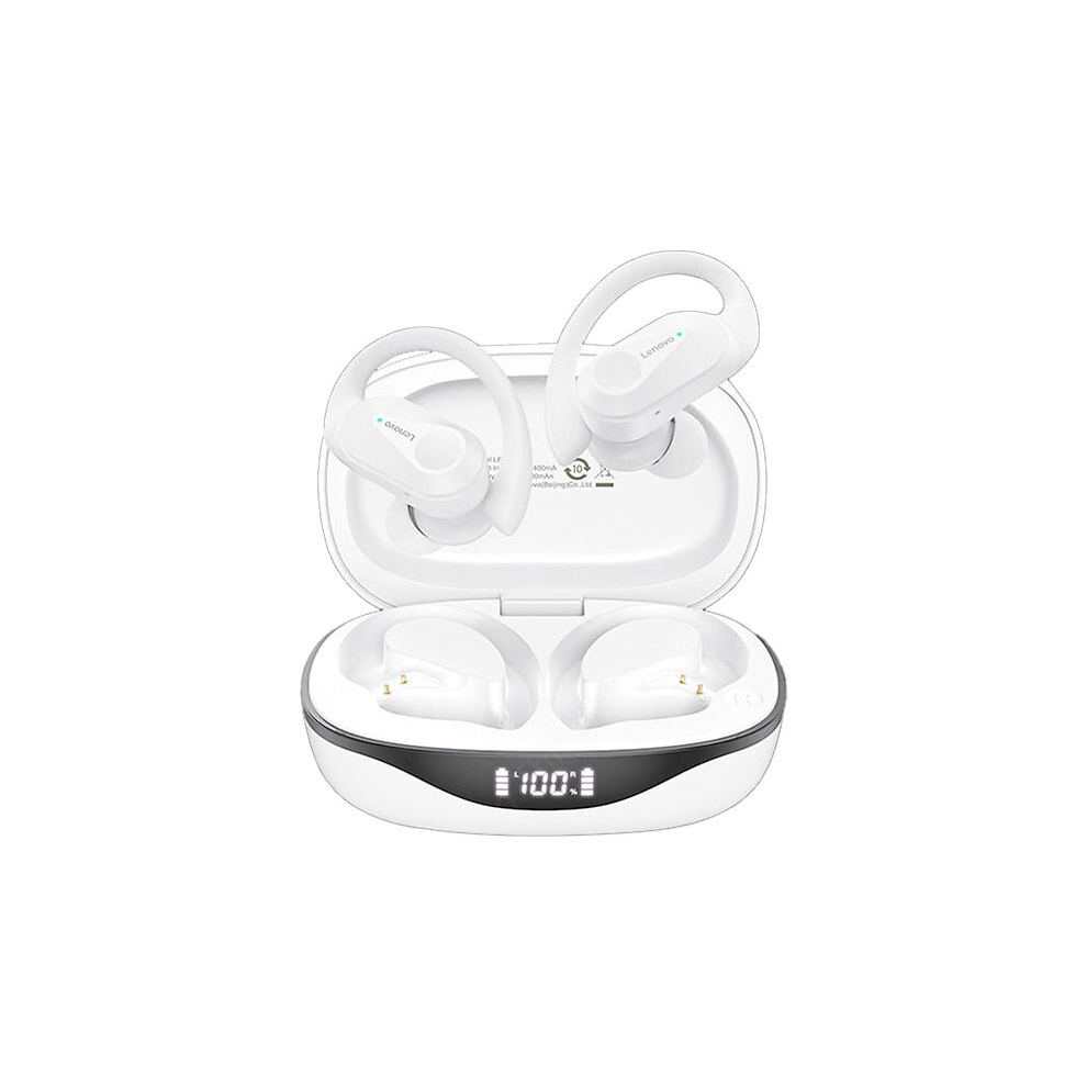 (White) Sports Bluetooth Earphones With Mics Bluetooth 5.3 Wireless Headphones Hifi Stereo Wireless Earbuds White 8727971355053
