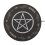 Gothic Pentagram Pendulum Decision Maker 3