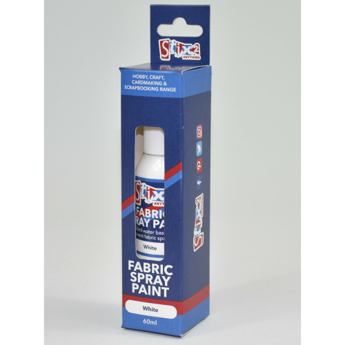 Stix2 White Spray 60ml Paint In Box