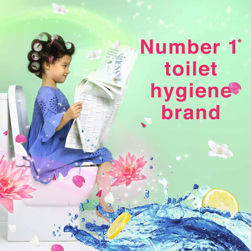 Bloo 6x Bloo Toilet Rim Blocks Colour Active+ Bleach 1