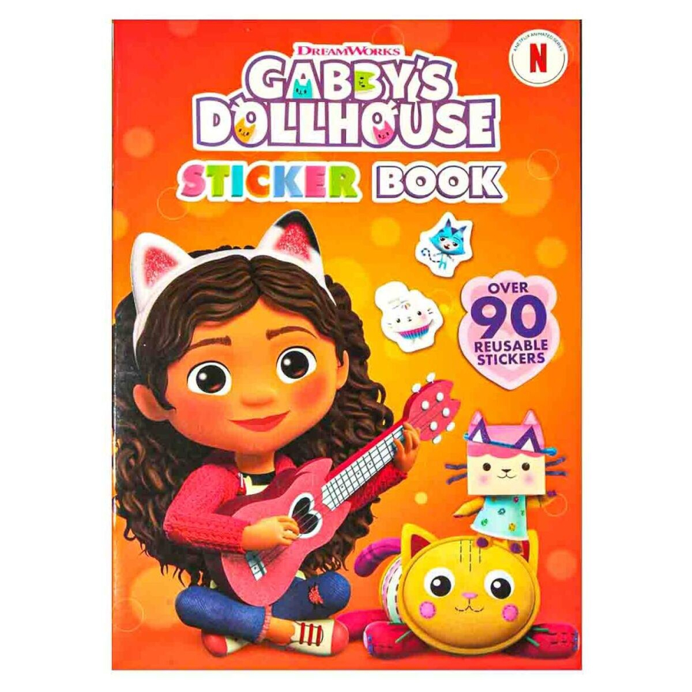 Alligator Gabbys Doll House Sticker Book Size 14