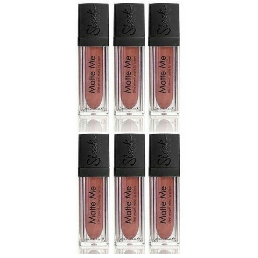 Sleek Make Up Matte Me Birthday Suit Lip GlossCream Ultra Smooth 6x 3ml