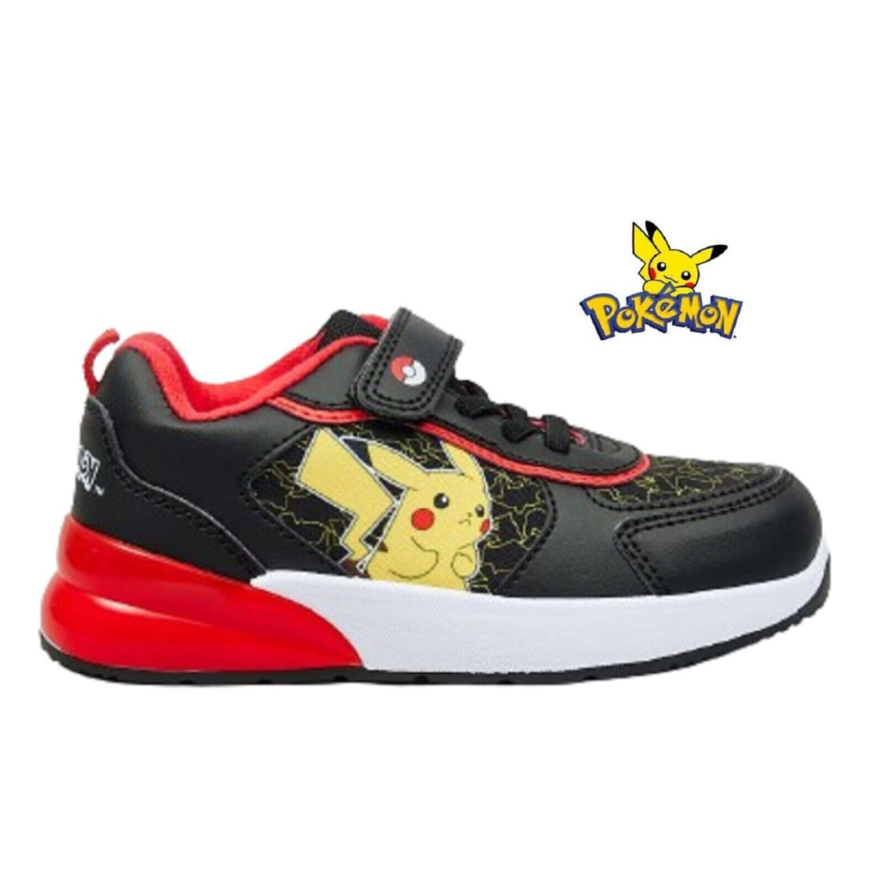 (Boys UK 10) POKEMON BOYS LIGHT UP TRAINERS