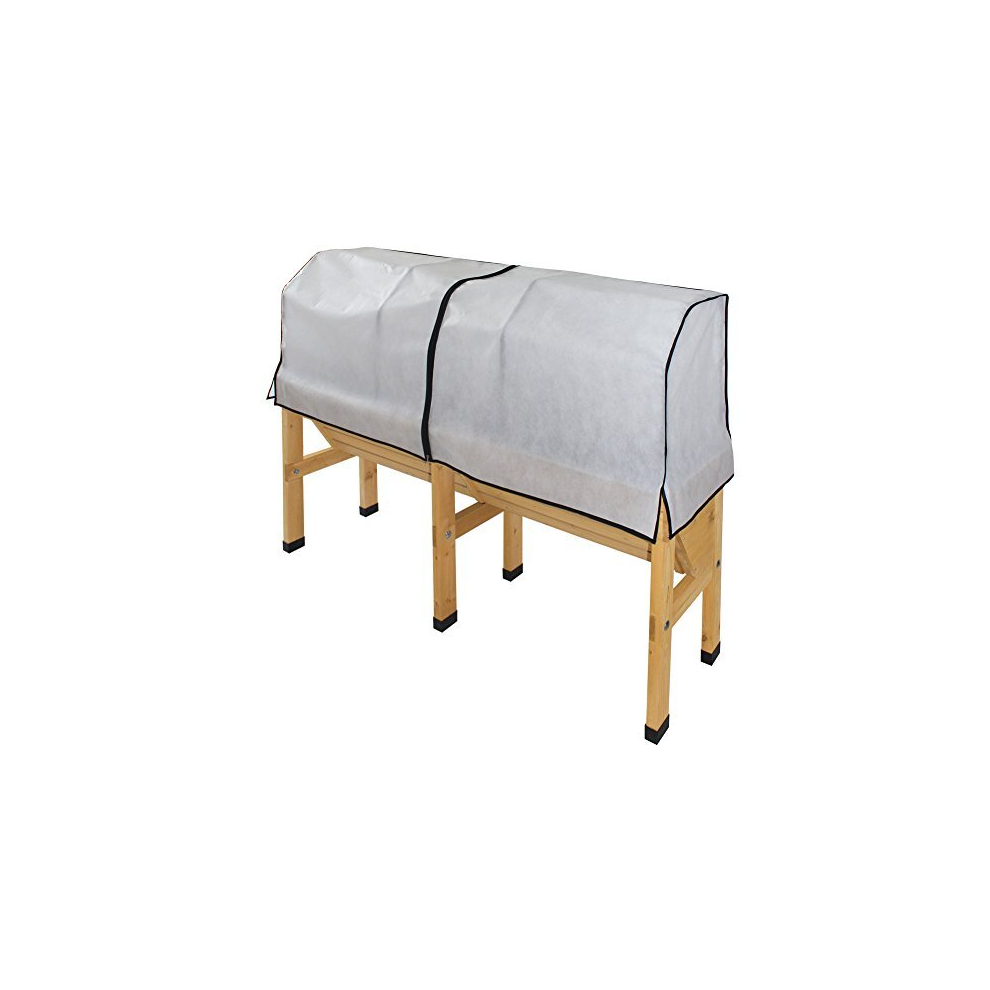 Vegtrug MWHFC1157 Medium Wall Hugger Greenhouse Fleece Cover - White