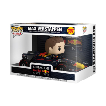 Funko Pop! Ride Super Deluxe: Racing - Max Verstappen in Red Bull Racing Car Vinyl Figure (4-Inch)