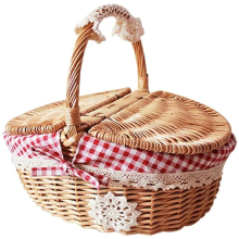 Food Basket Snack Basket Picnic Basket Vegetable Storage Basket for Girl Outdoor