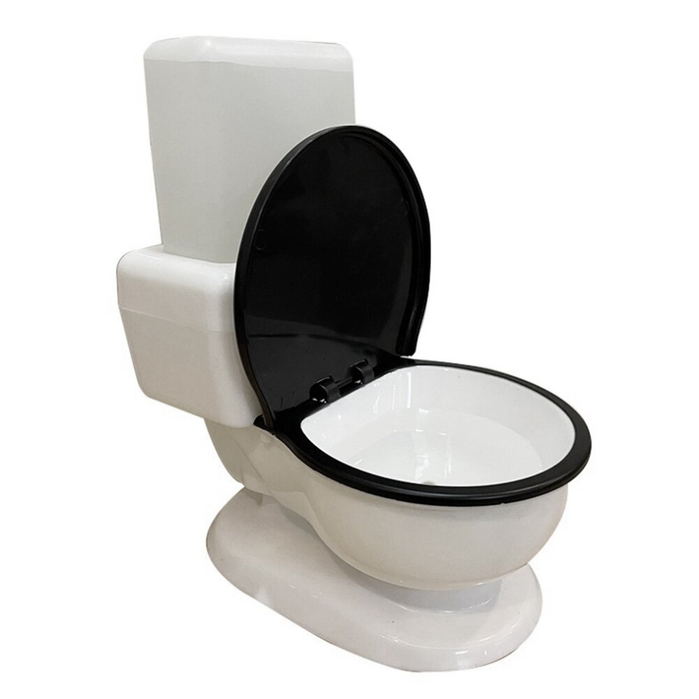 650ML Cats Toilet Shaped Water Dispenser Drinking Bowl Water Flow Unplugged Automatic Water Feeding Artifact Pet Supply