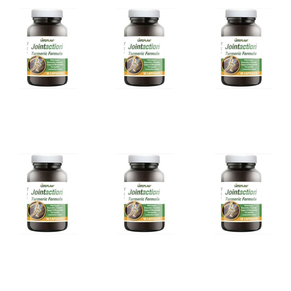 Lifeplan Joint Action Turmeric Formula 90 Capsules (Pack Of 6)