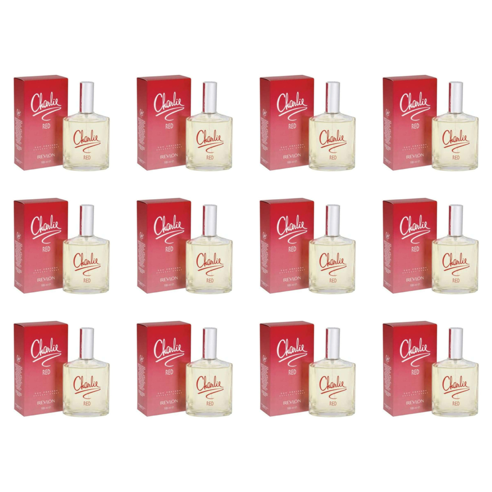 Charlie Red Eau Fraiche Ladies Spray 100 ML (Pack of 12)