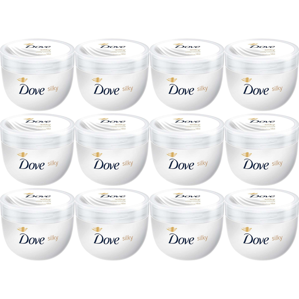 Dove Silky Nourishment Body Cream 300ml (Pack of 12)