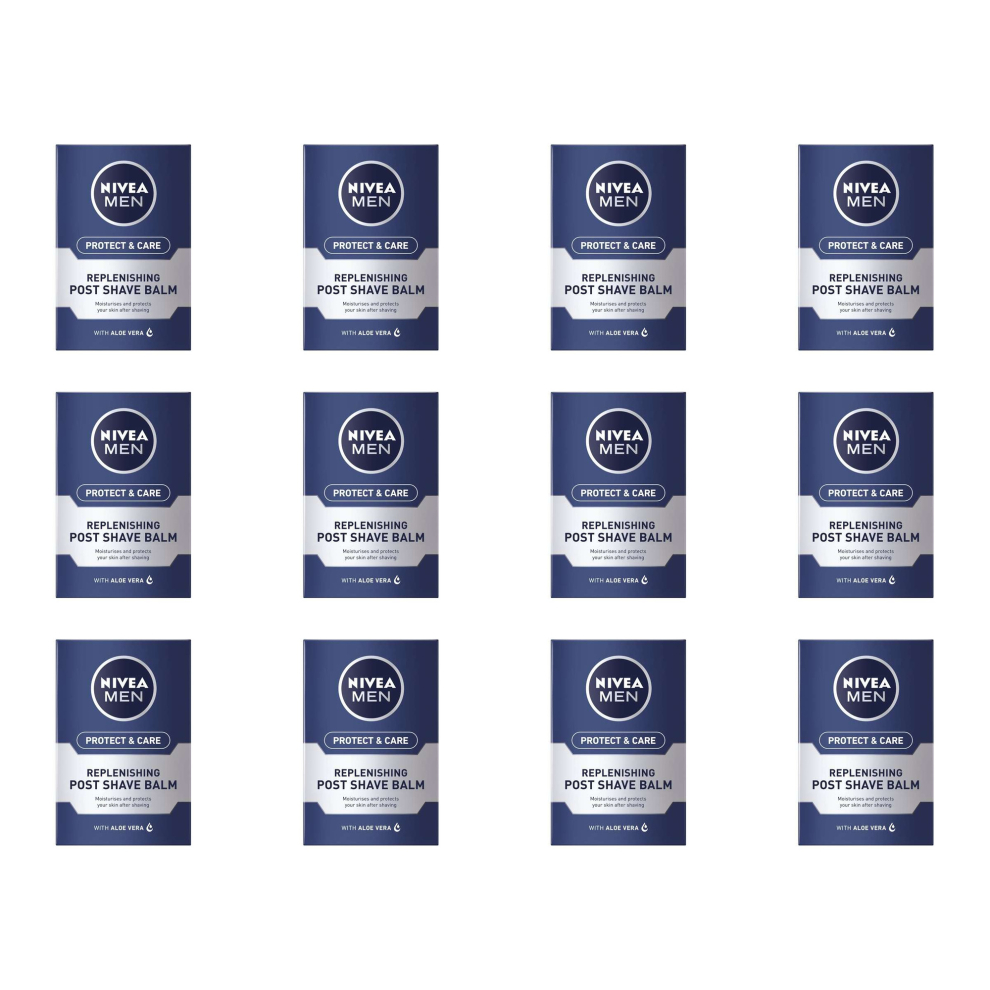 Nivea For Men Aftershave Replenishing 100ml (Pack of 12)