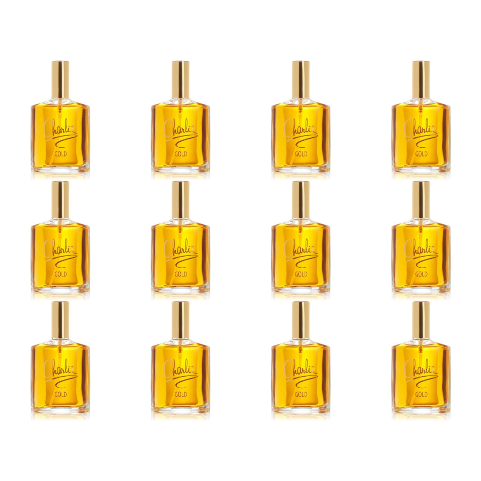 Charlie Gold 100 ml Eau Fraiche Women by Revlon (Pack of 12)