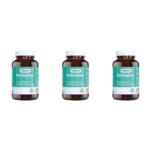 Lifeplan Multidophilus Vegicap 100 Capsules   (Pack of 3)