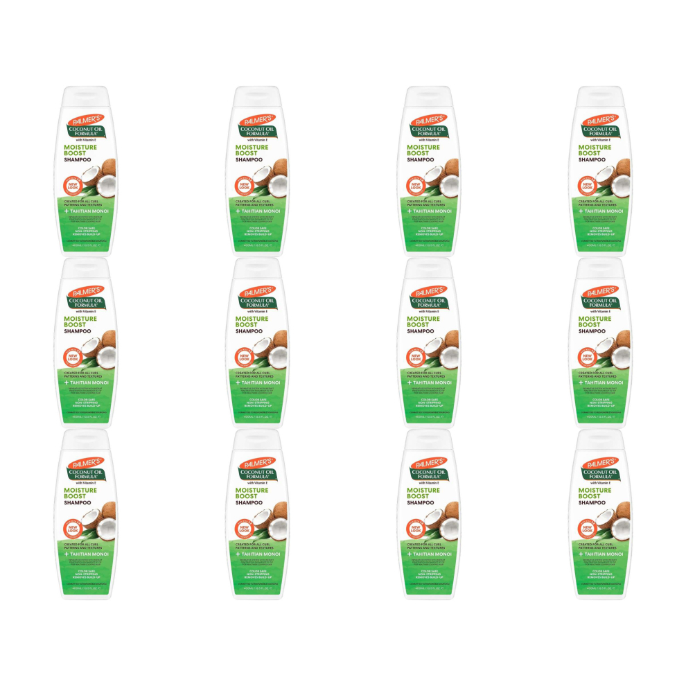 Palmers Coconut Oil Formula Moisture Boost Shampoo 400ml (Pack of 12)