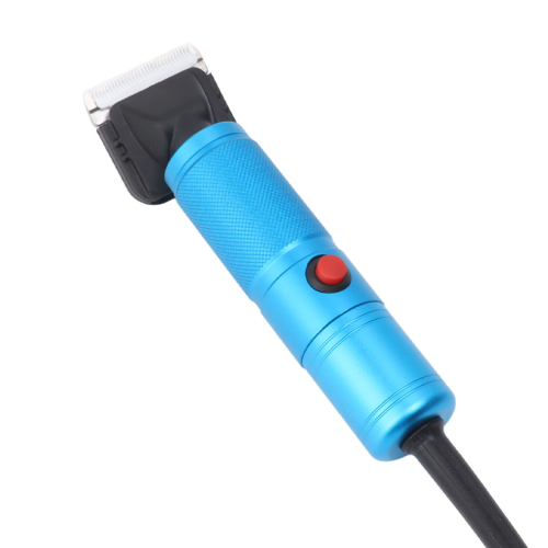 Electric Sheep Shears Sheep Clippers Dog Clippers Rechargeable Animal Grooming Clippers with Cutter Head for Sheep Goats Blue US Plug 100?240V 1